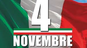 4 NOVEMBRE Commemorazione dei caduti e giornata delle FF.AA. e dell’Unità Nazionale