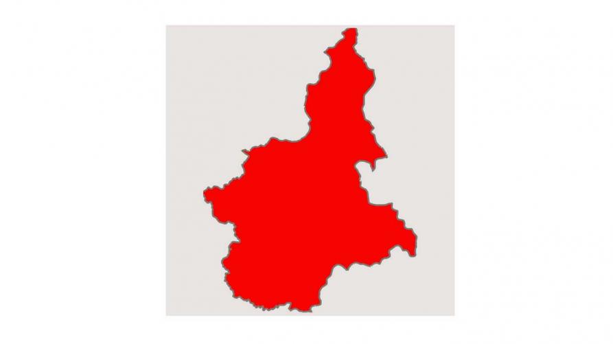 Piemonte zona rossa dal 15 marzo 